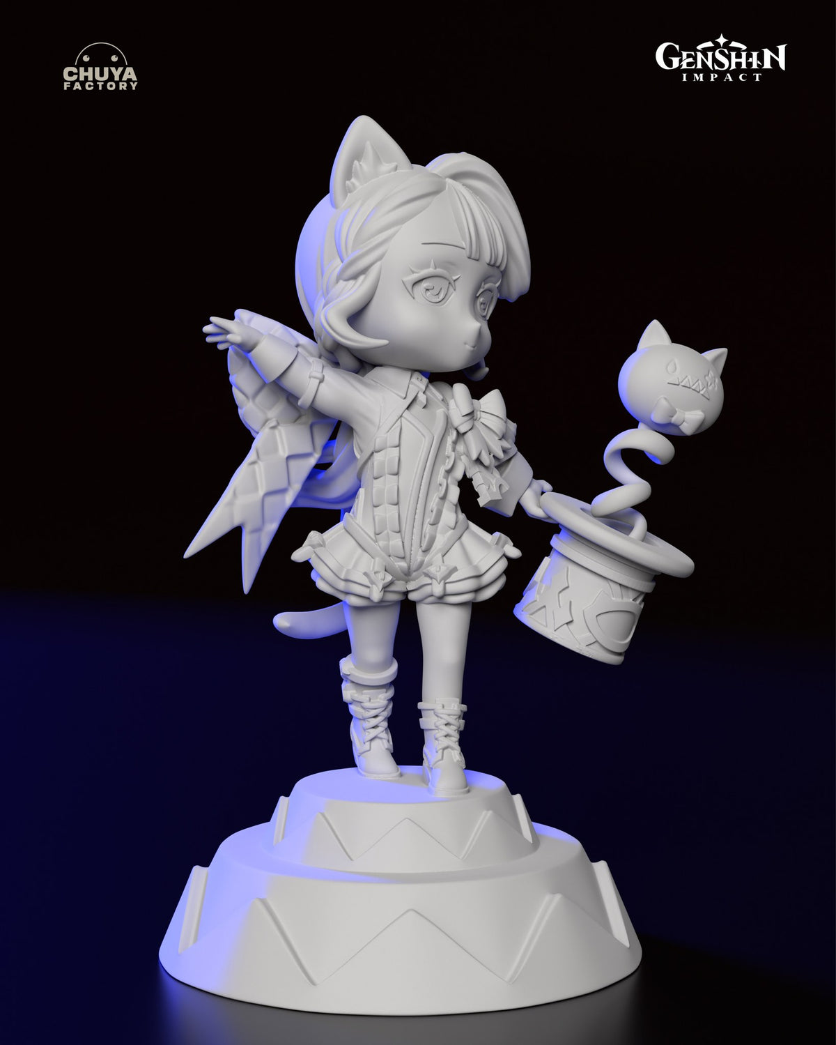 Chibi Lynette resin figure