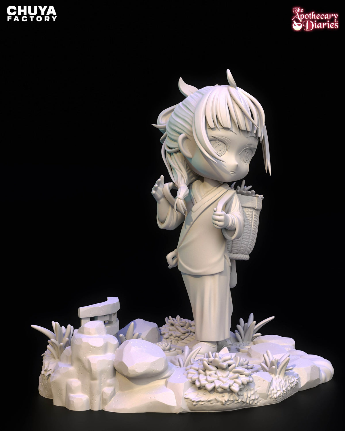 Chibi MaoMao resin figure