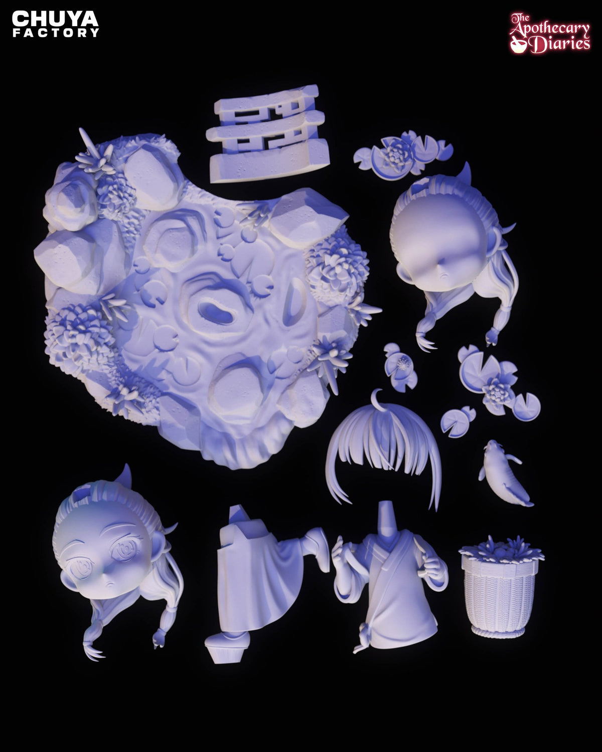 Chibi MaoMao resin figure