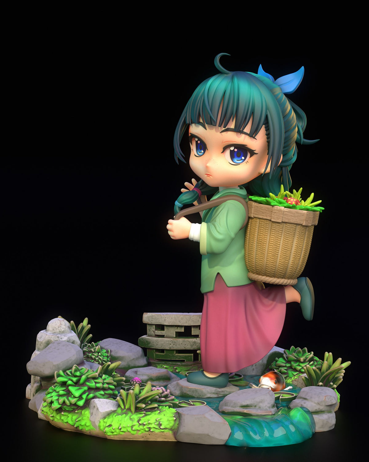 Chibi MaoMao resin figure