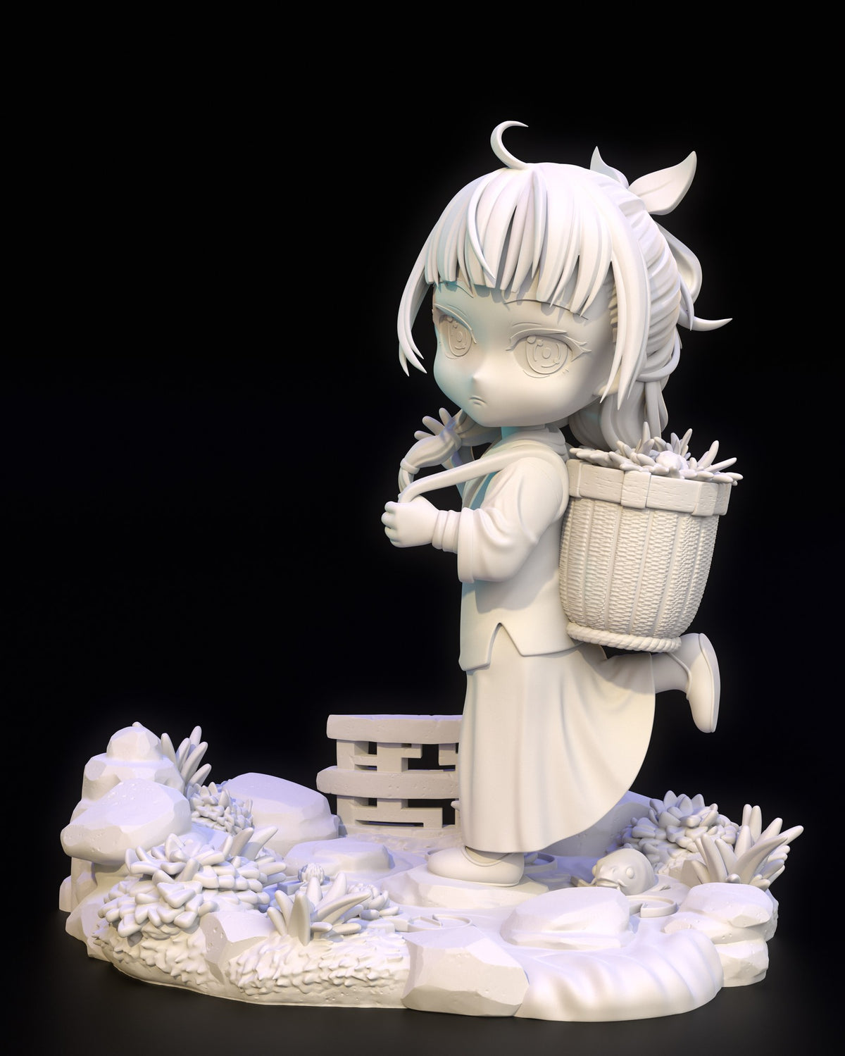Chibi MaoMao resin figure