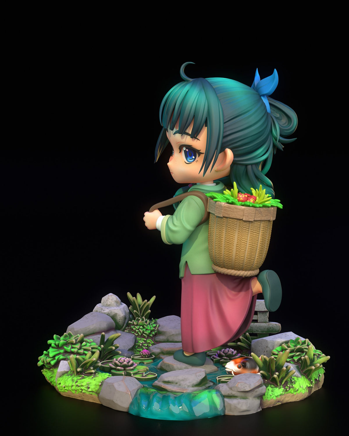 Chibi MaoMao resin figure