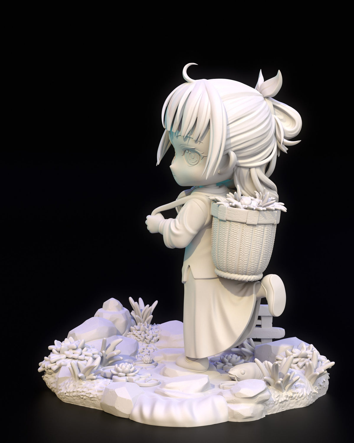 Chibi MaoMao resin figure