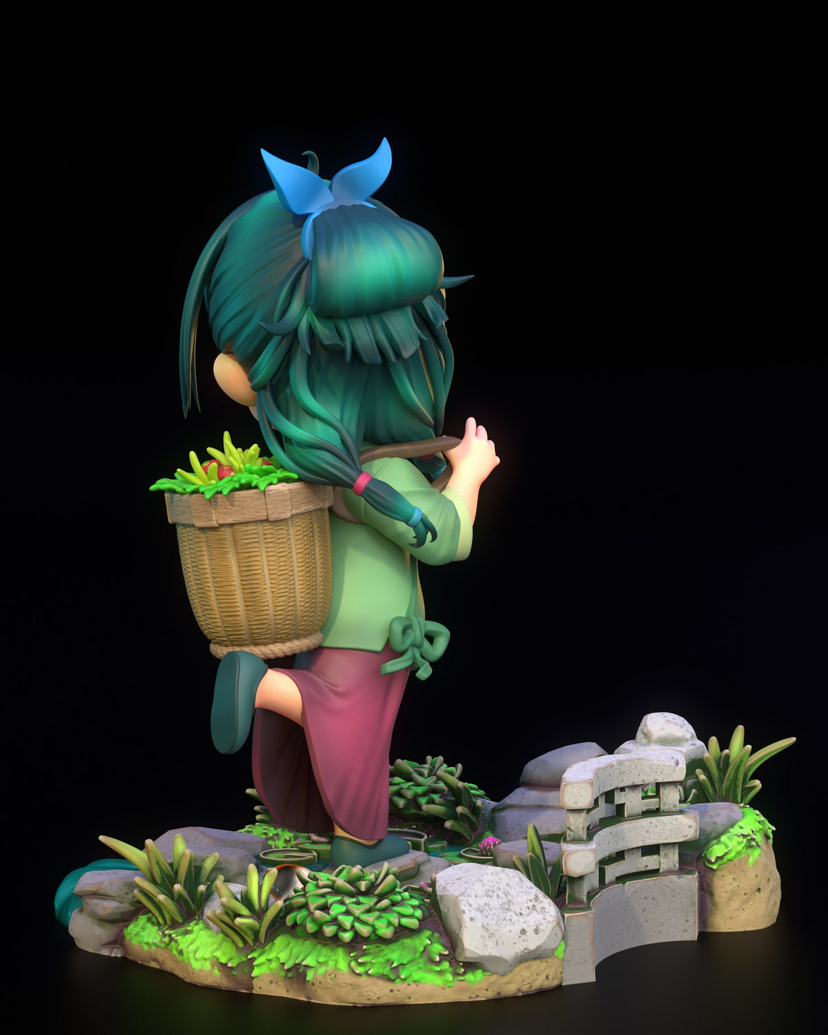 Chibi MaoMao resin figure