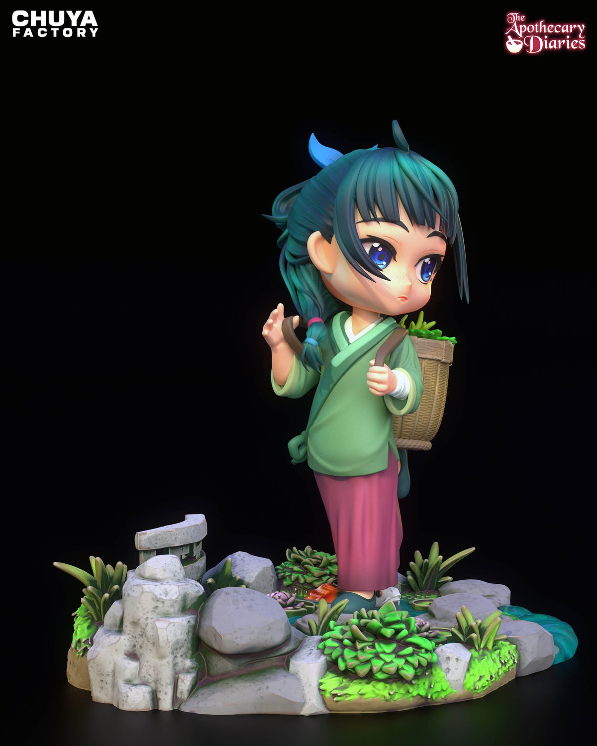 Chibi MaoMao resin figure
