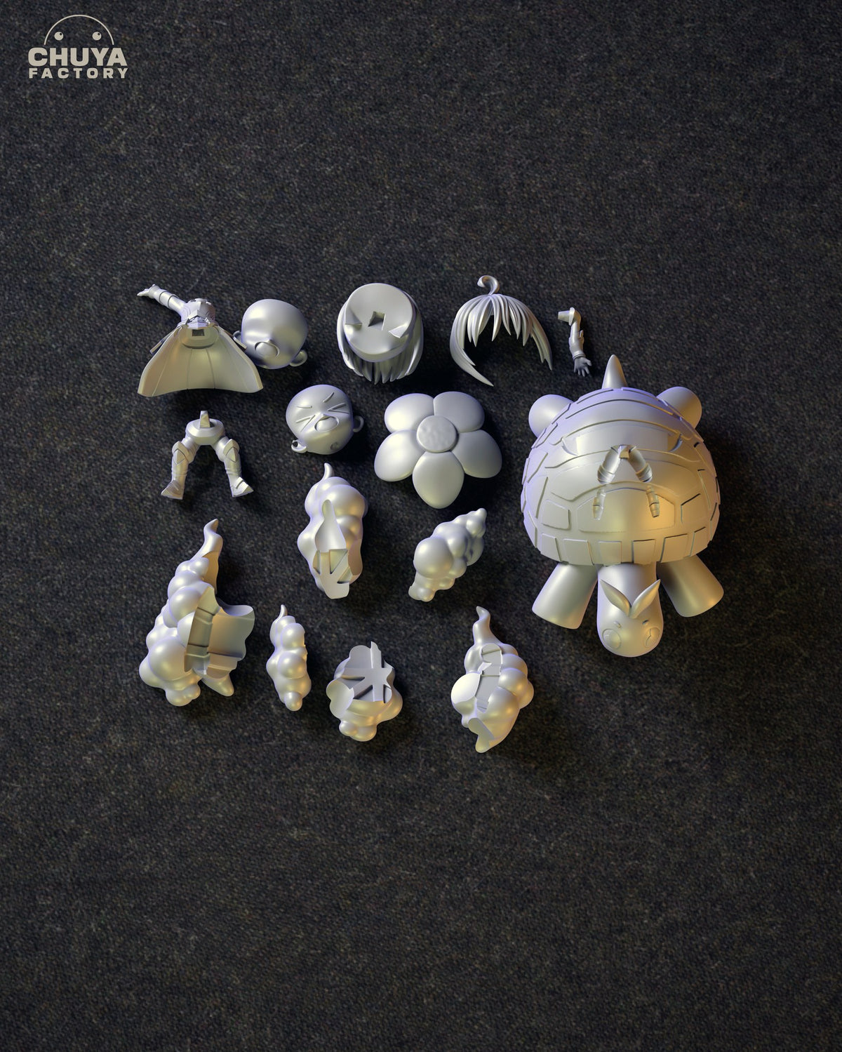 Chibi Maple resin figure