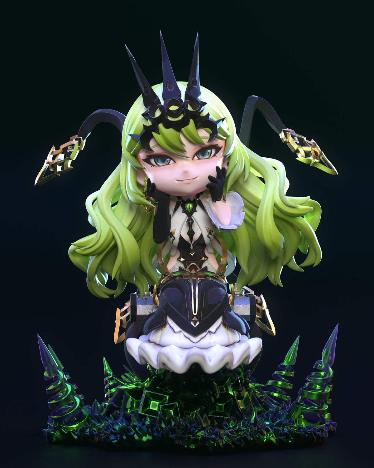 Chibi Mobius resin figure