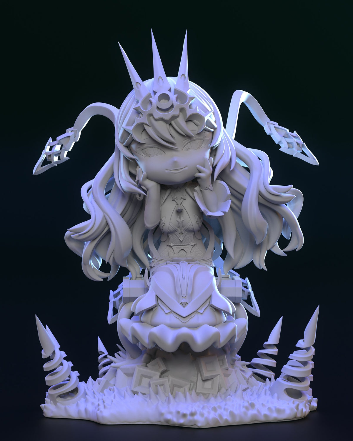 Chibi Mobius resin figure