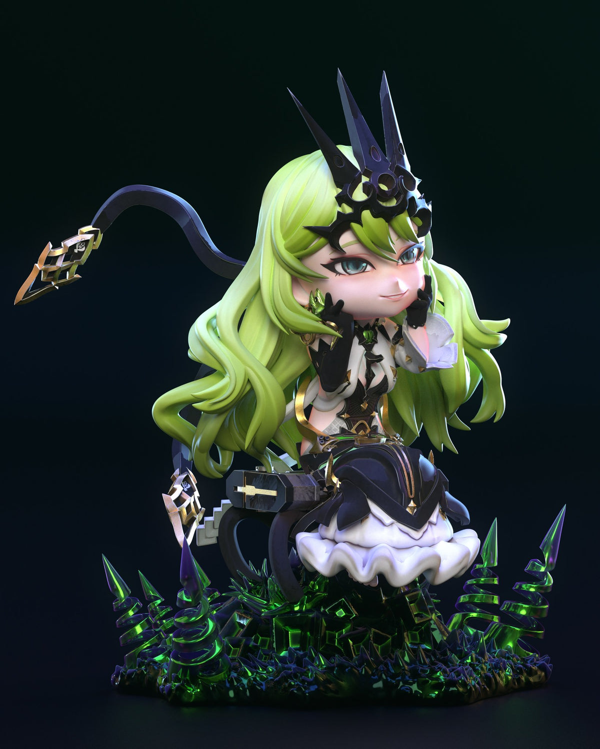 Chibi Mobius resin figure