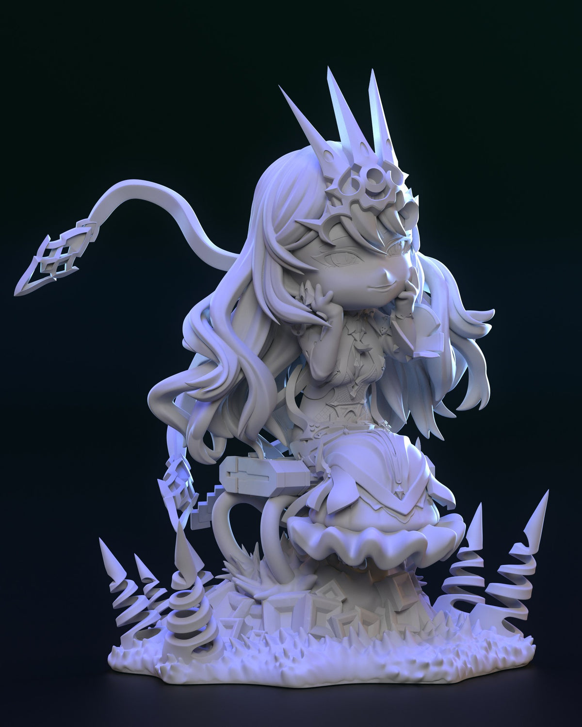 Chibi Mobius resin figure
