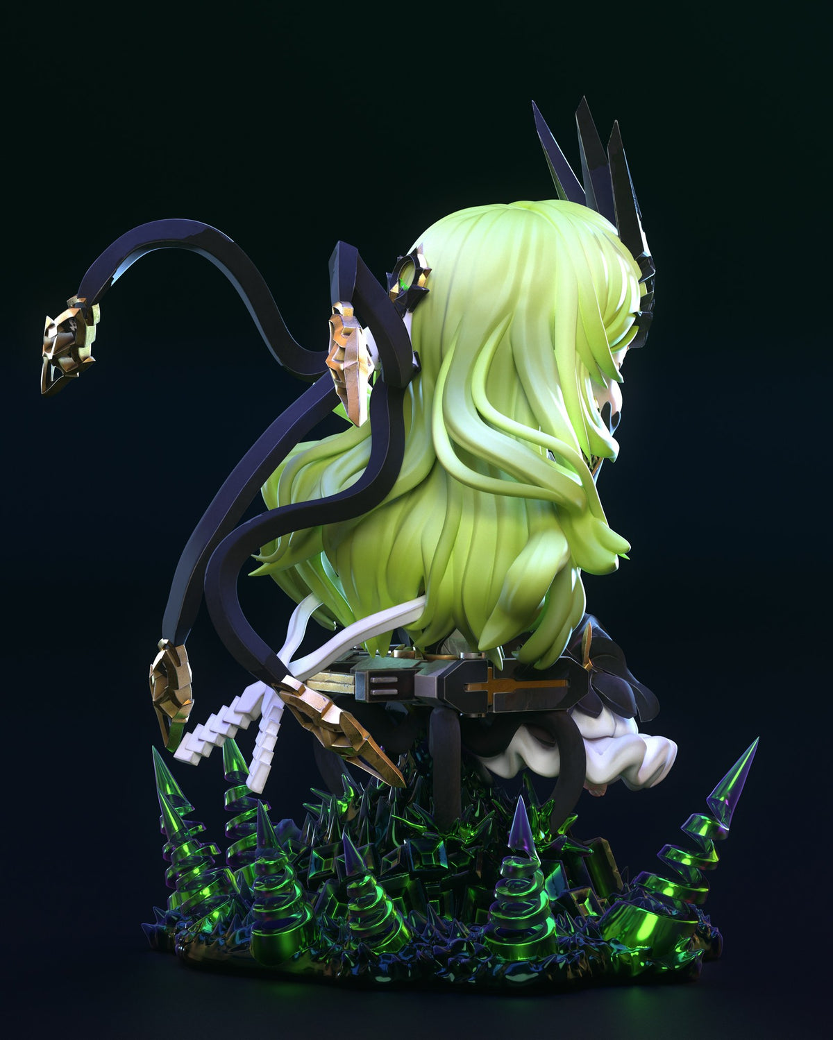 Chibi Mobius resin figure