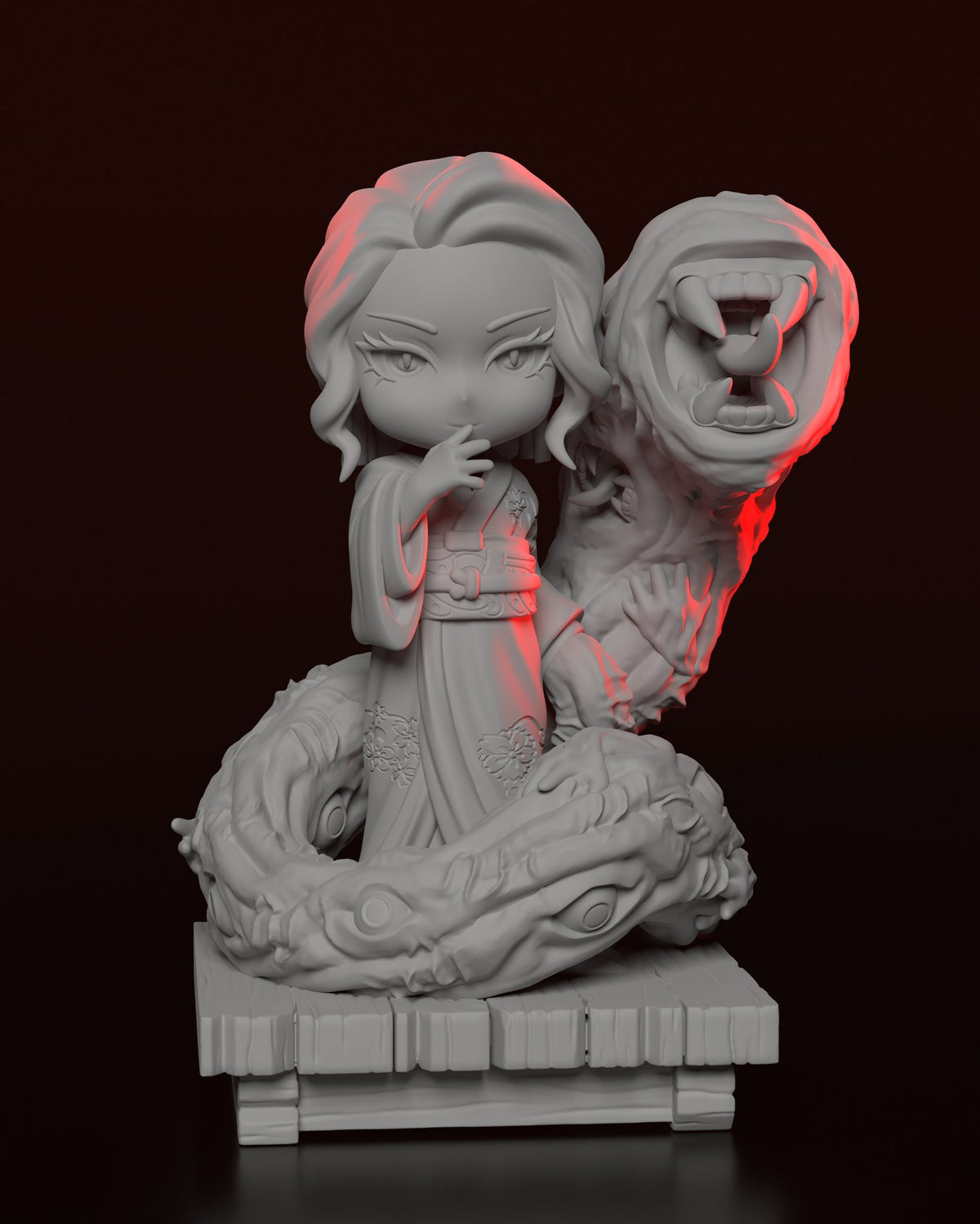 Chibi Muzan resin figure