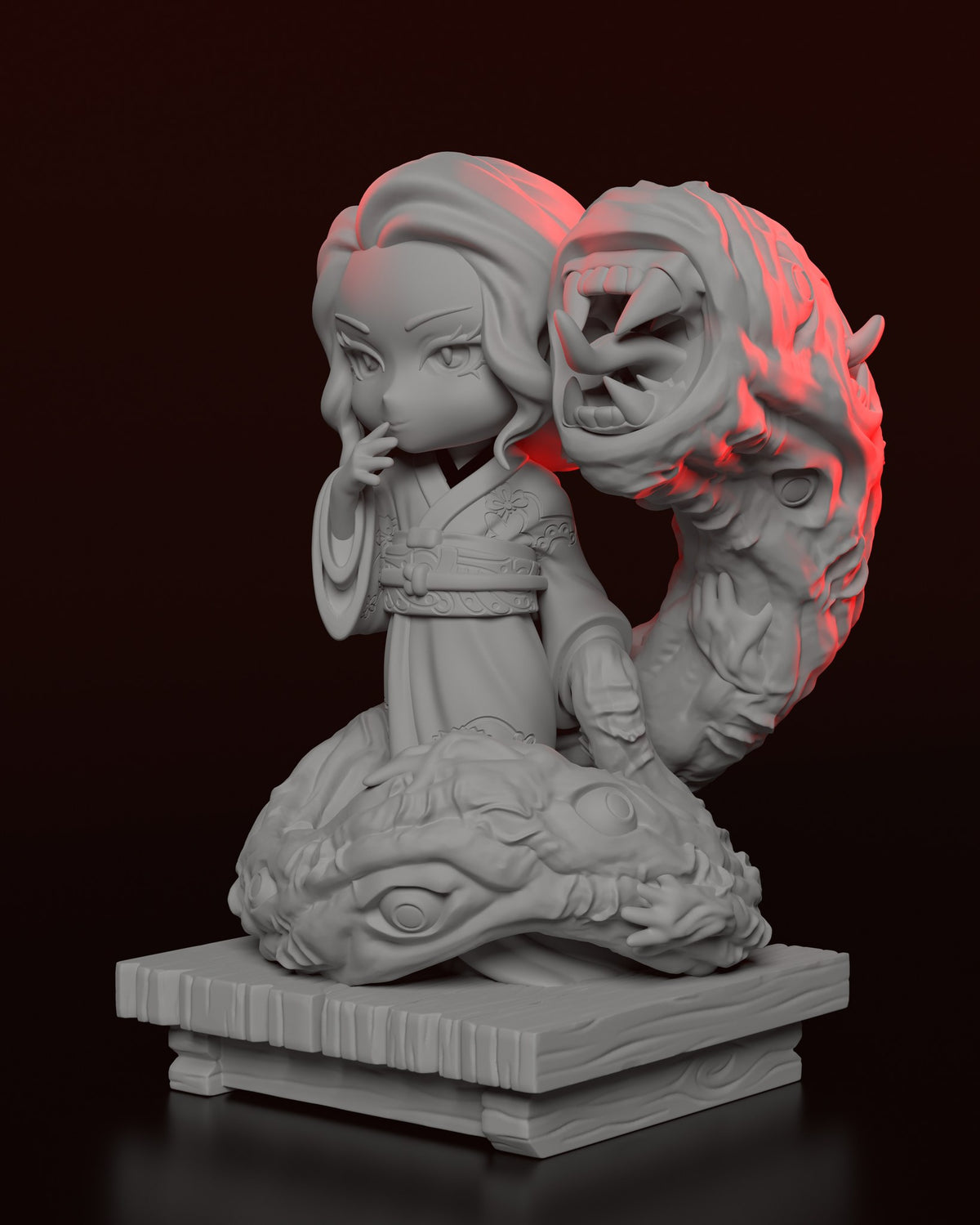 Chibi Muzan resin figure
