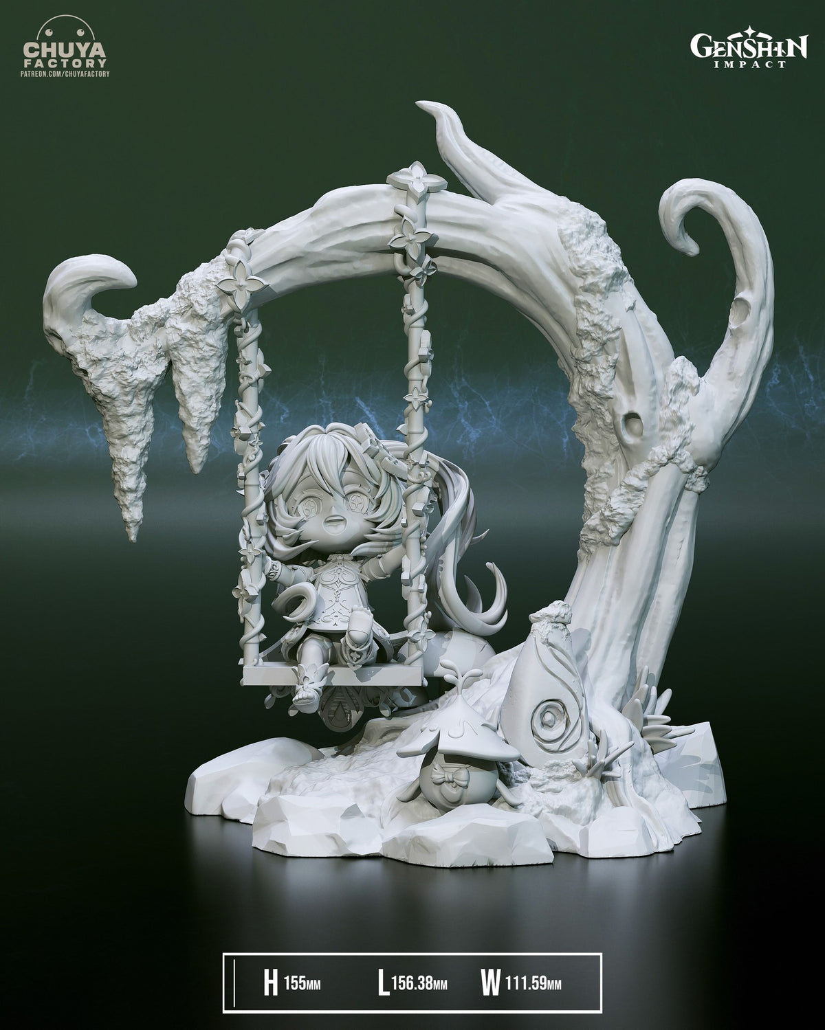 Chibi Nahida resin figure