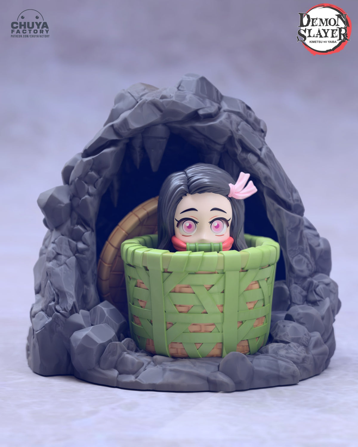 Chibi Nezuko resin figure
