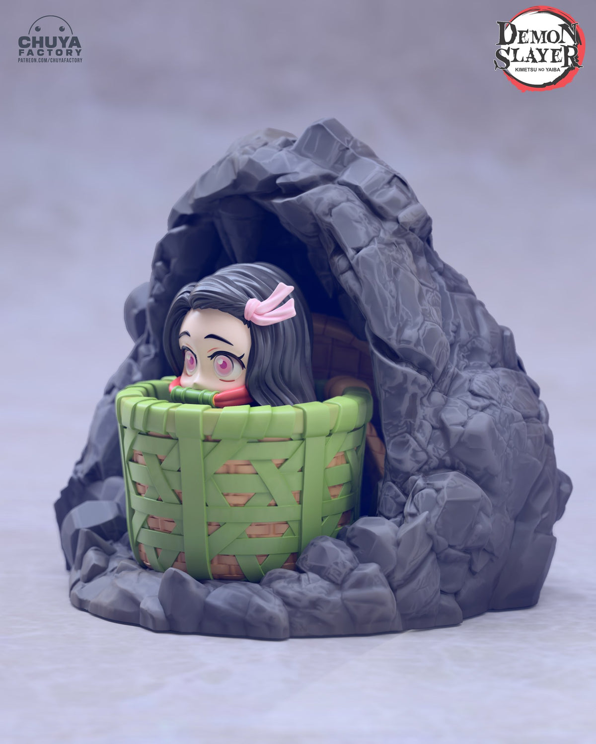 Chibi Nezuko resin figure