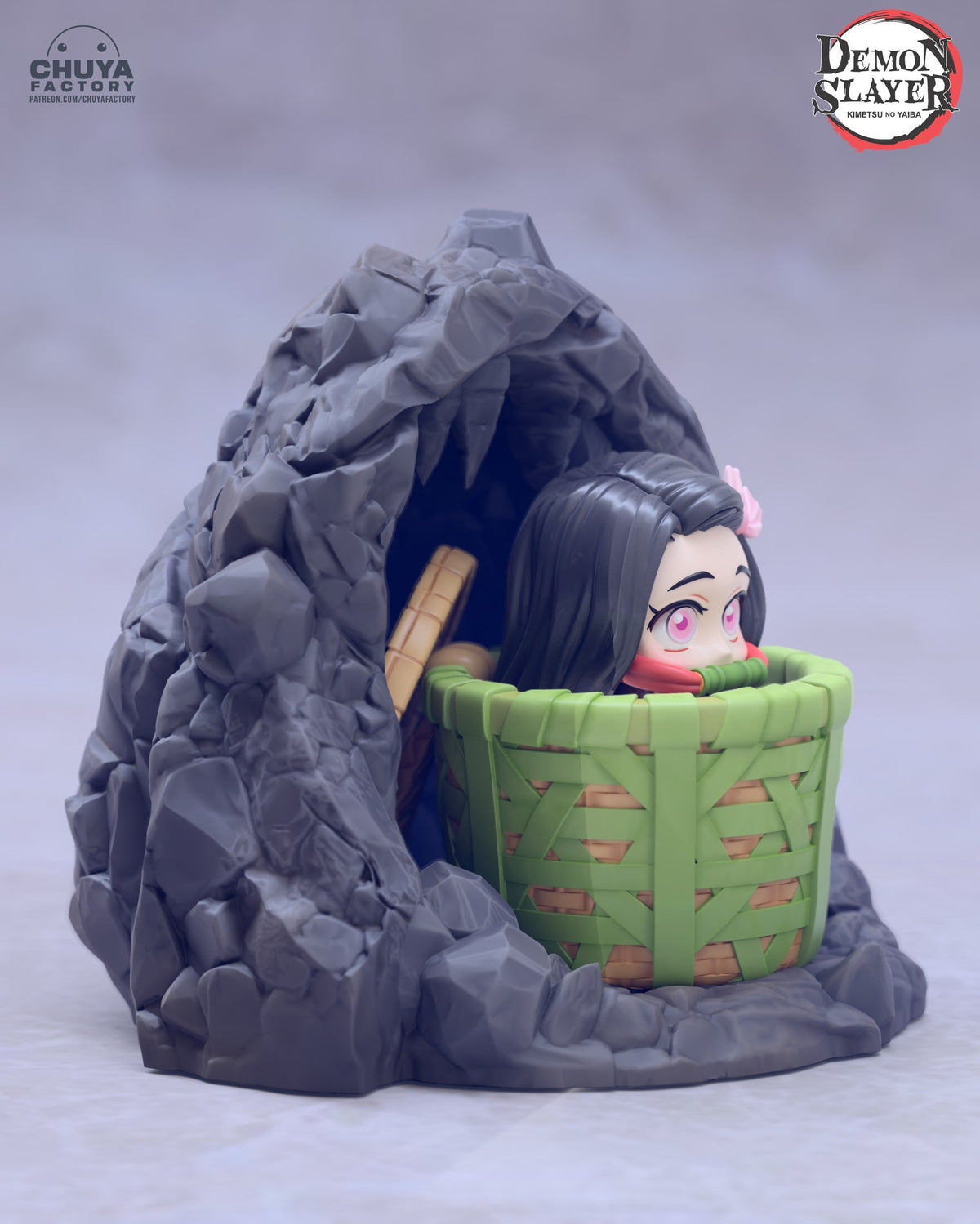 Chibi Nezuko resin figure
