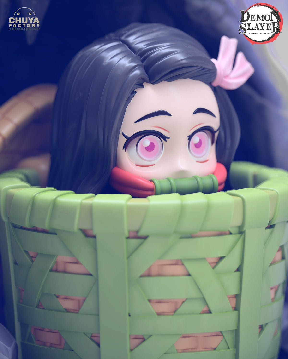 Chibi Nezuko resin figure