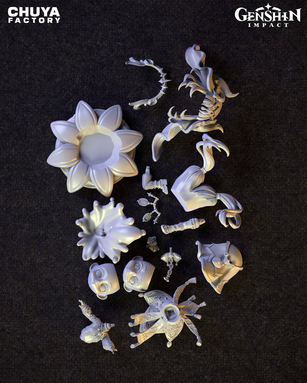 Chibi Nilou resin figure
