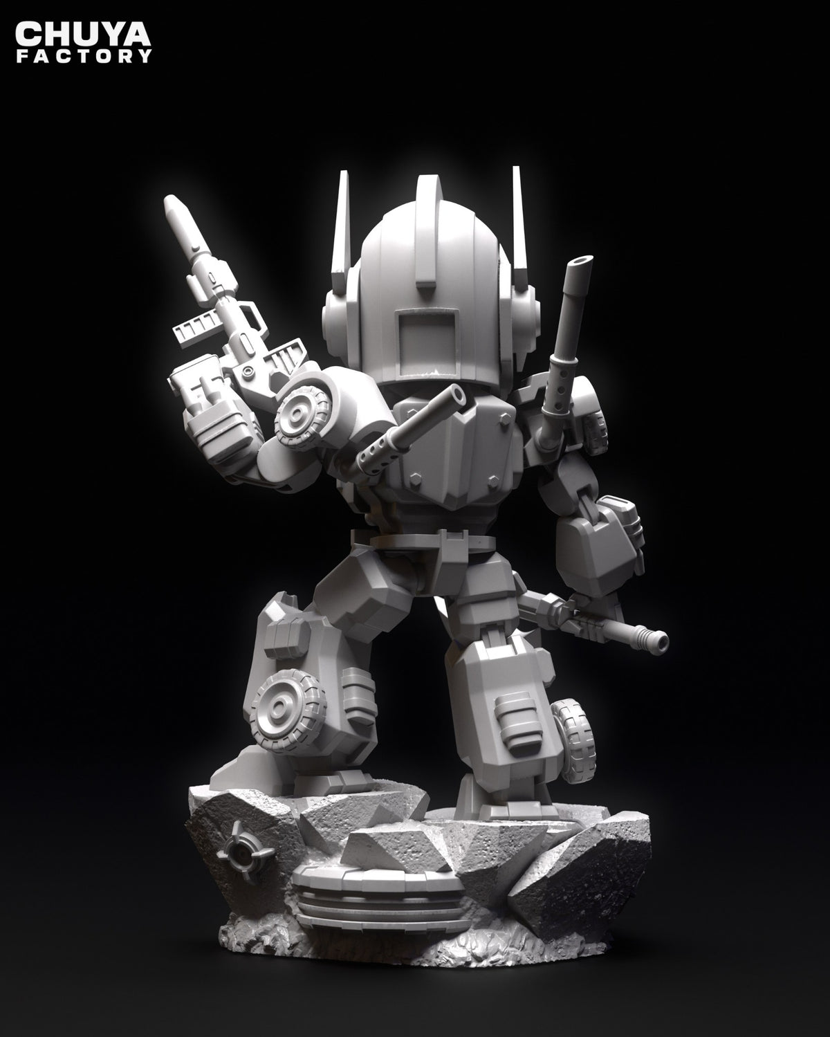 Chibi Optimus Prime resin figure