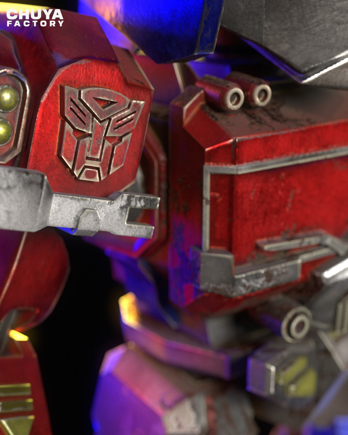 Chibi Optimus Prime resin figure