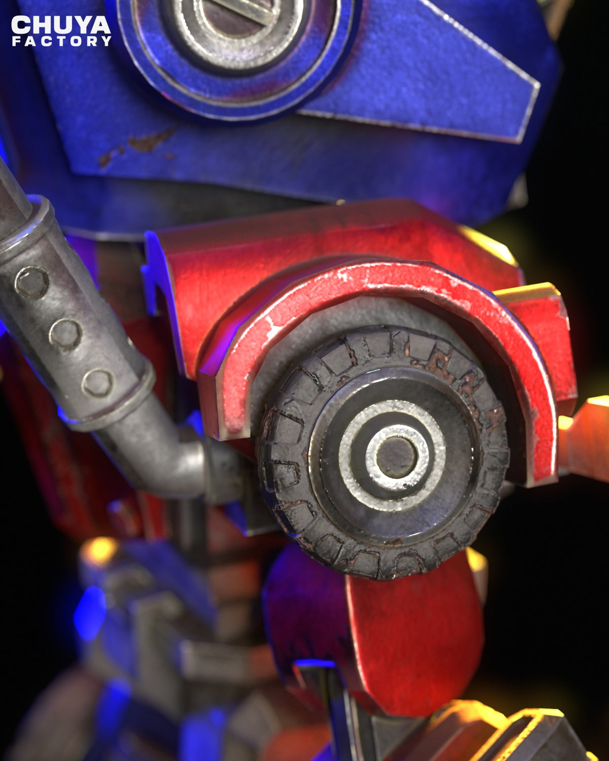 Chibi Optimus Prime resin figure