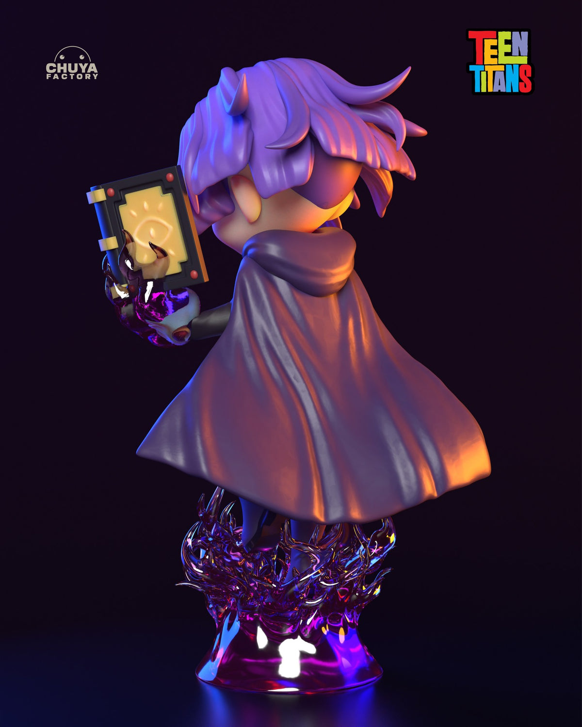 Chibi Raven resin figure