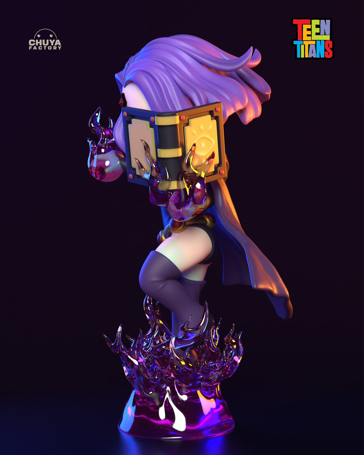 Chibi Raven resin figure