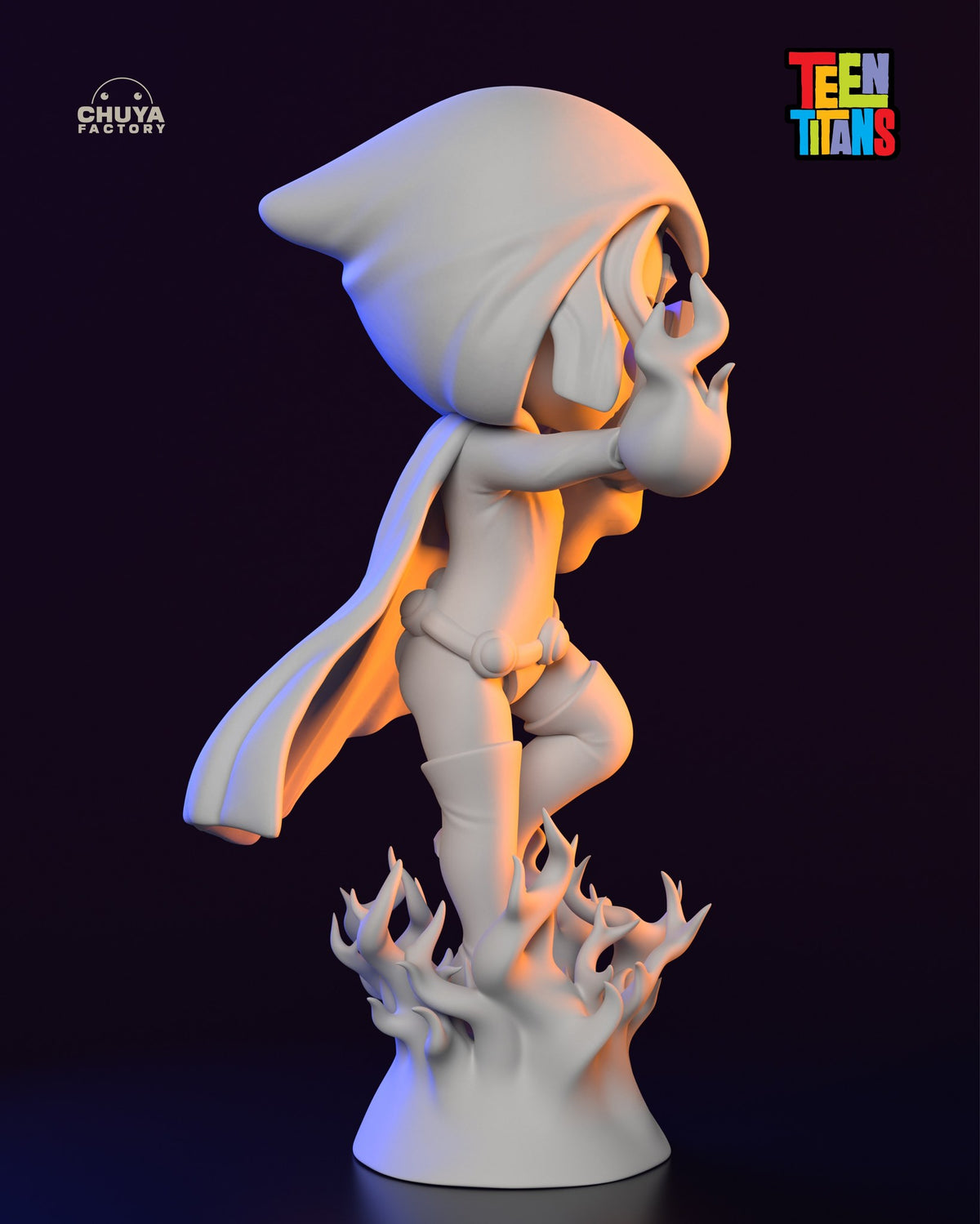 Chibi Raven resin figure