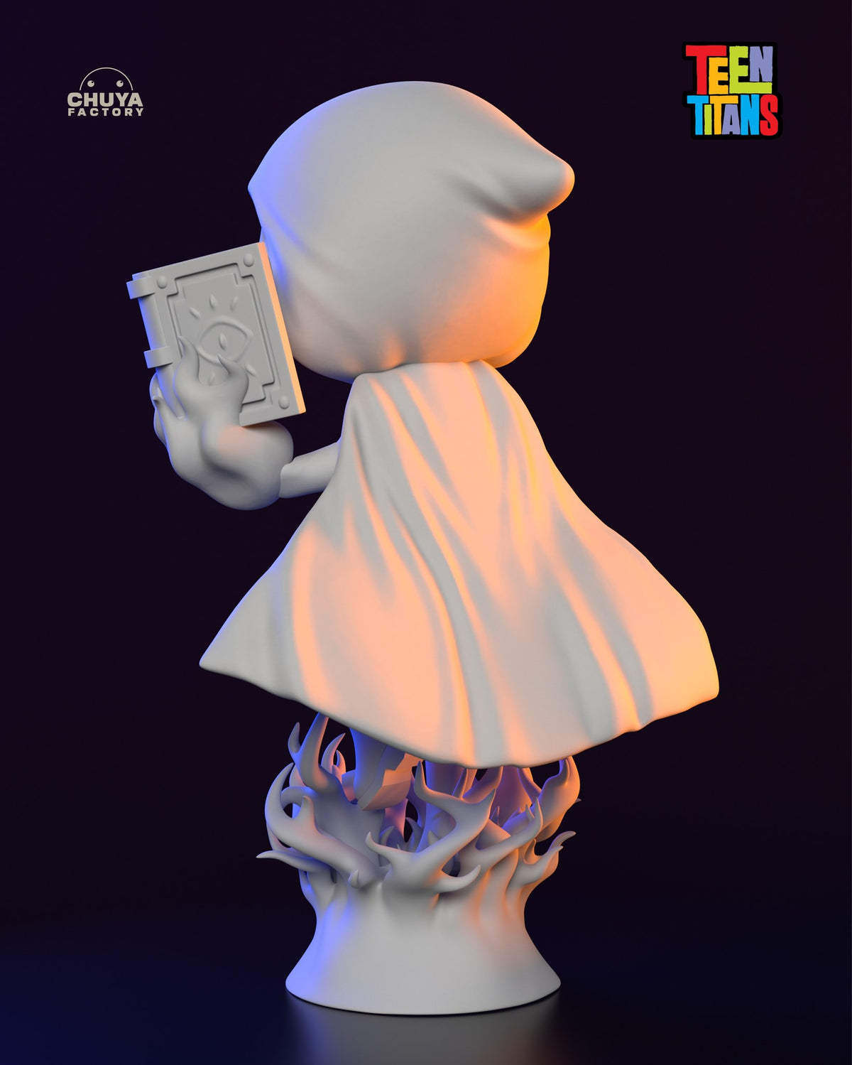 Chibi Raven resin figure