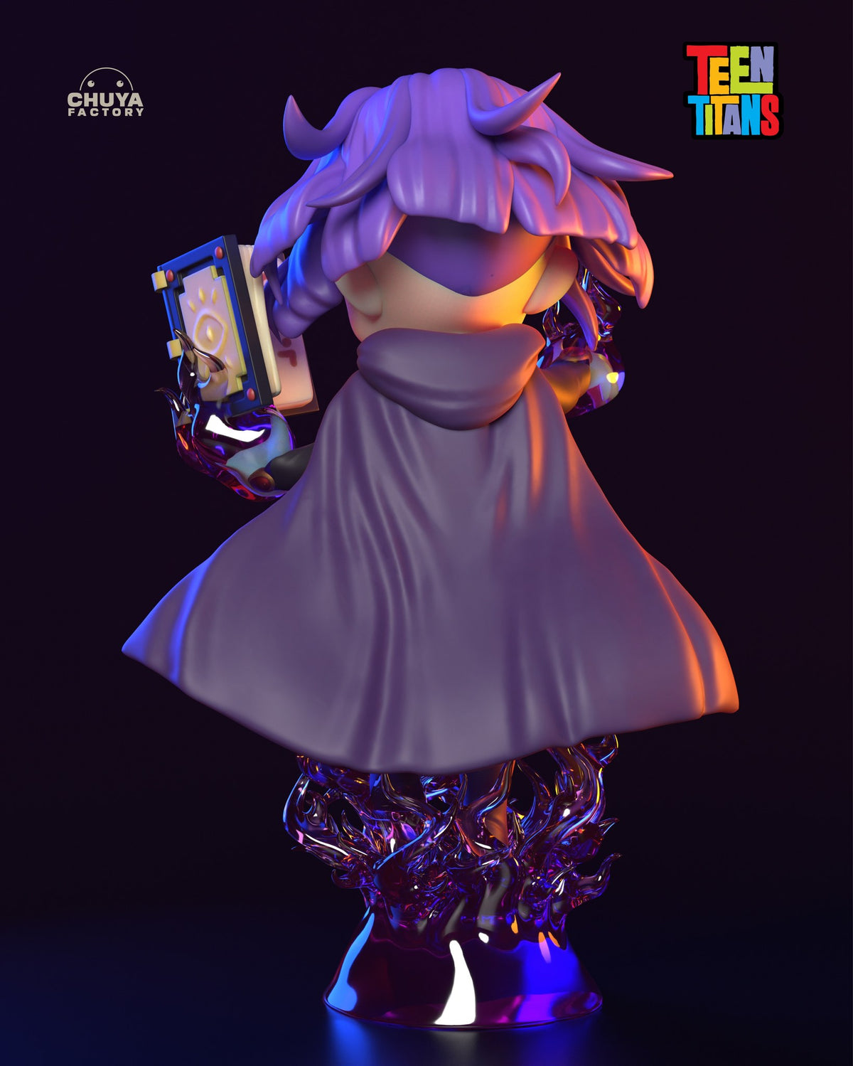 Chibi Raven resin figure