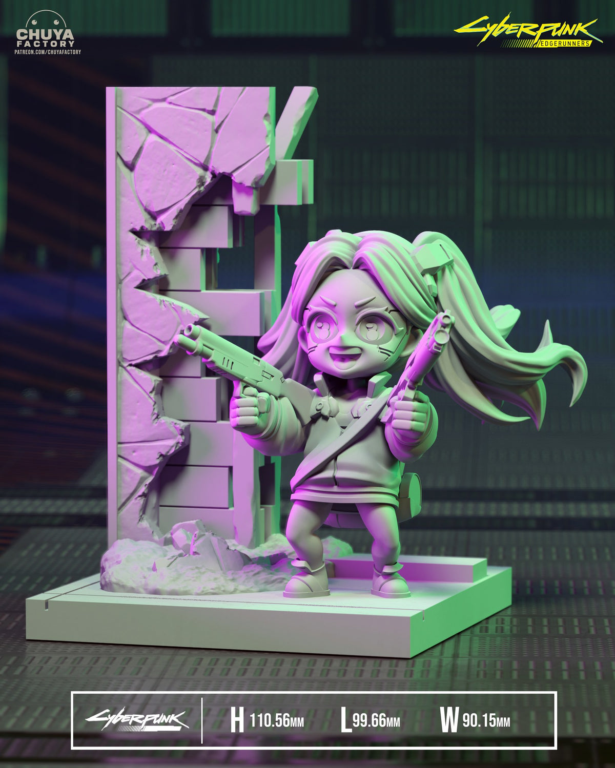 Chibi Rebecca resin figure