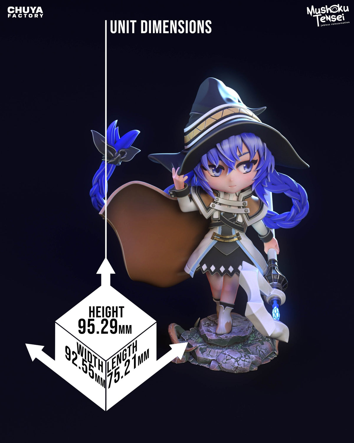 Chibi Roxy Migurdia resin figure