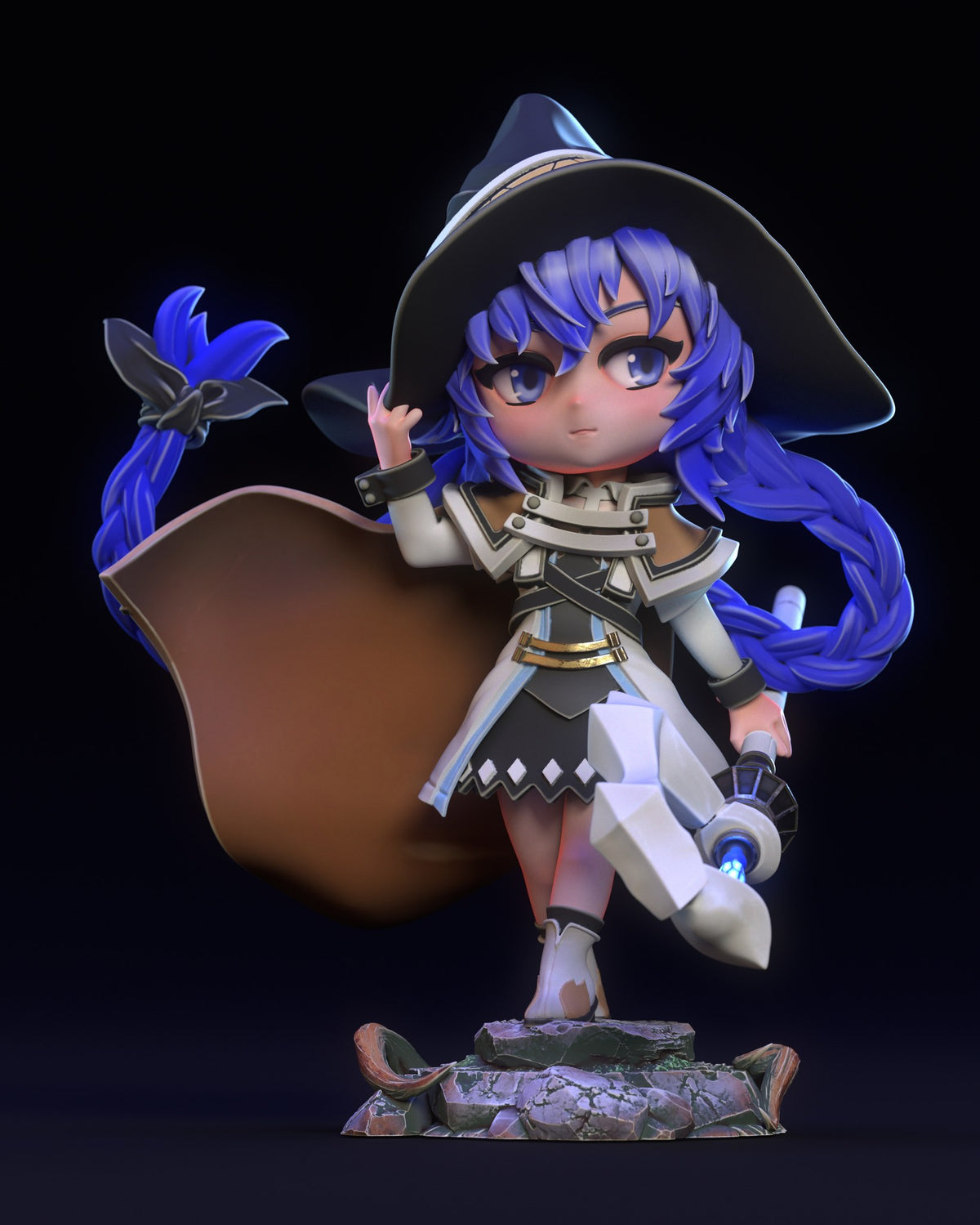 Chibi Roxy Migurdia resin figure