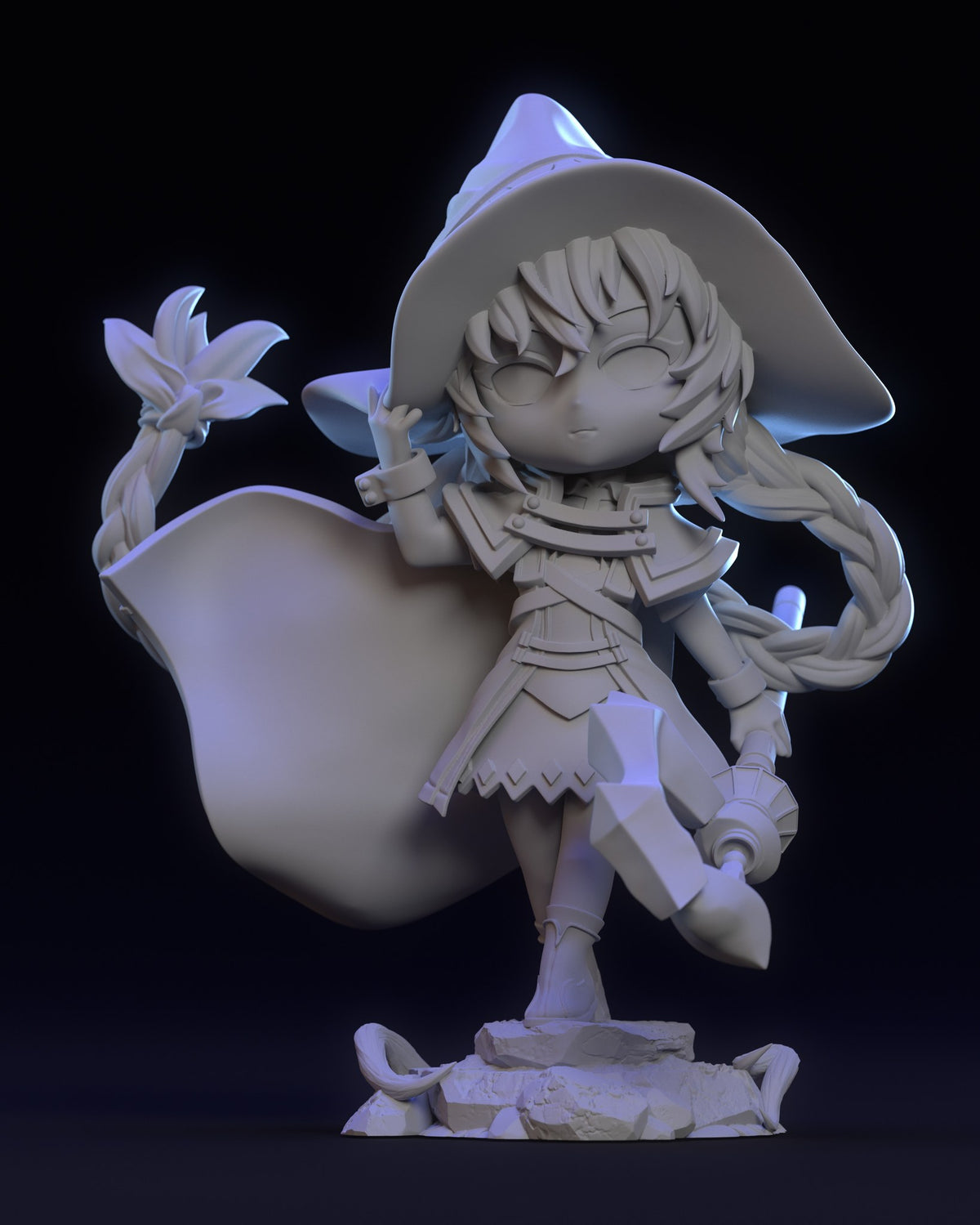 Chibi Roxy Migurdia resin figure