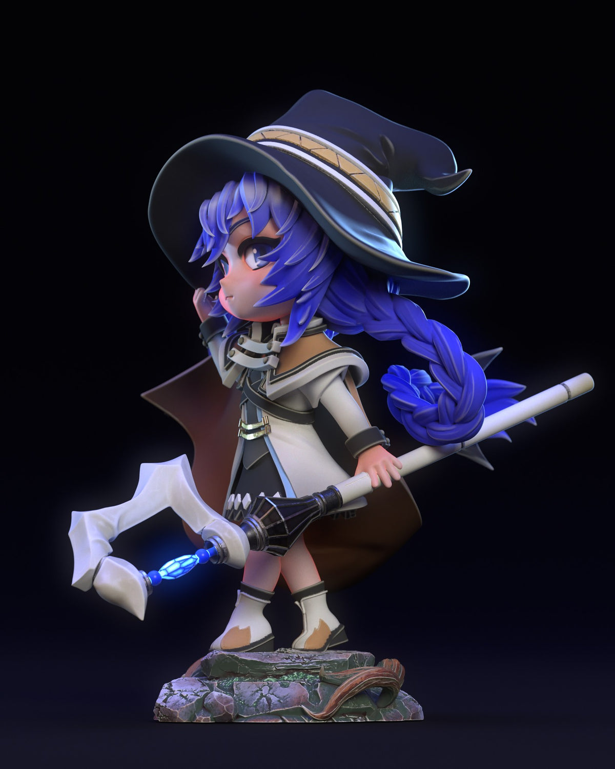 Chibi Roxy Migurdia resin figure