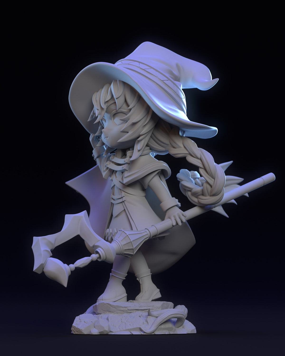 Chibi Roxy Migurdia resin figure