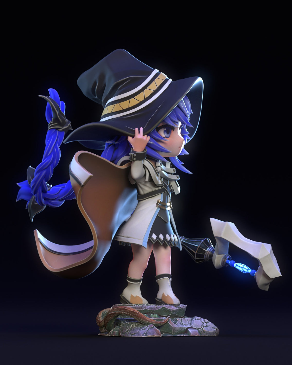 Chibi Roxy Migurdia resin figure