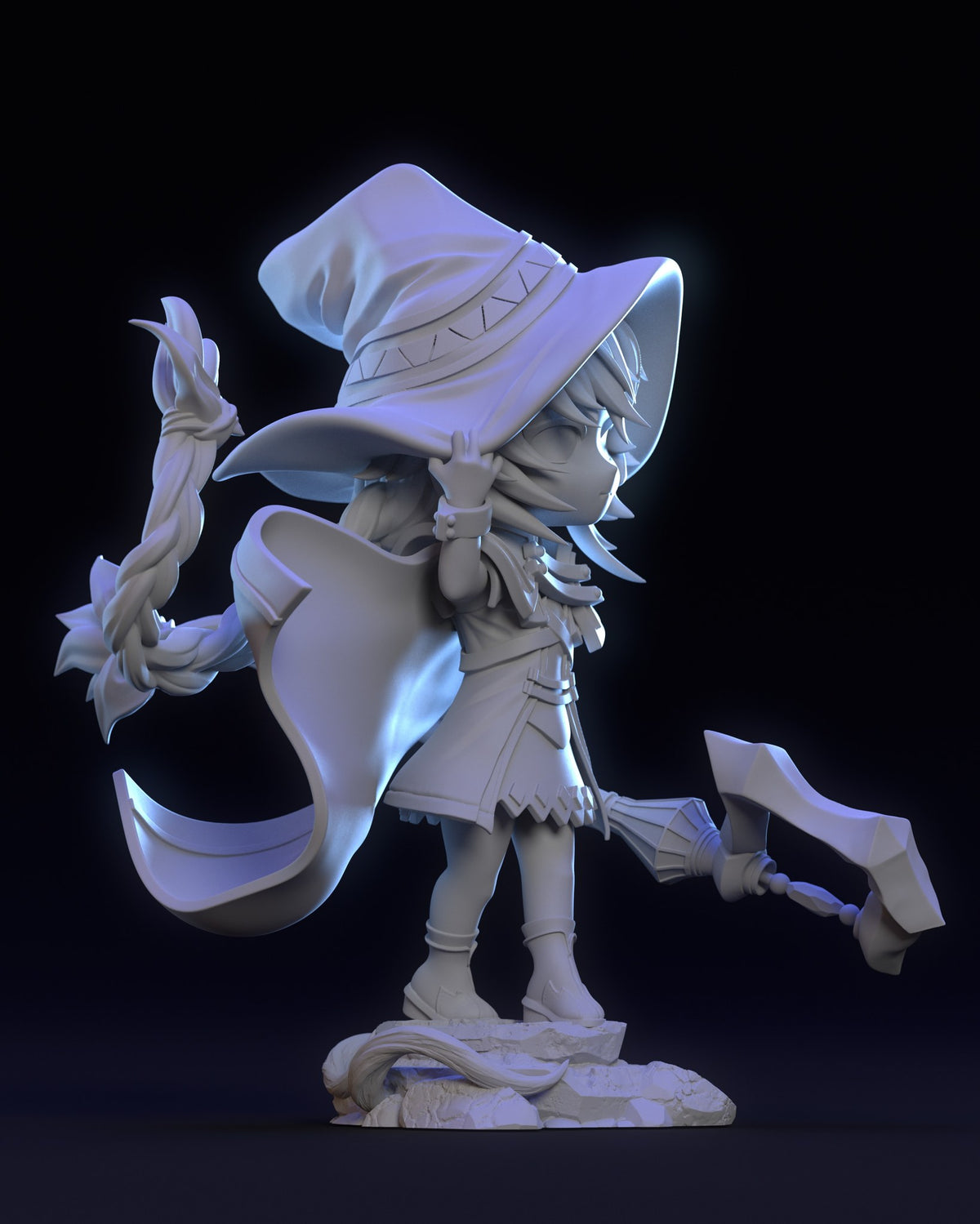 Chibi Roxy Migurdia resin figure