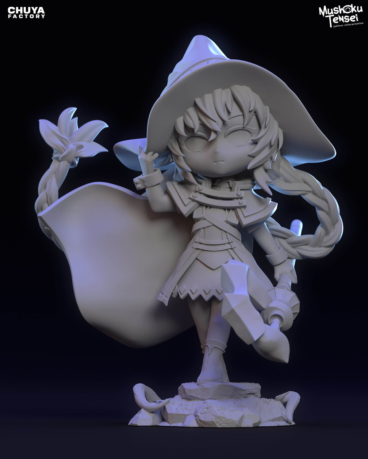 Chibi Roxy Migurdia resin figure
