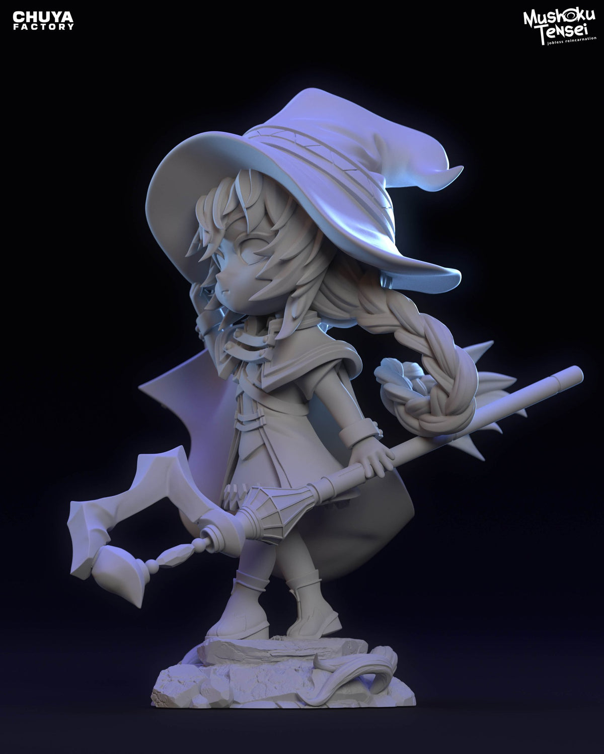 Chibi Roxy Migurdia resin figure