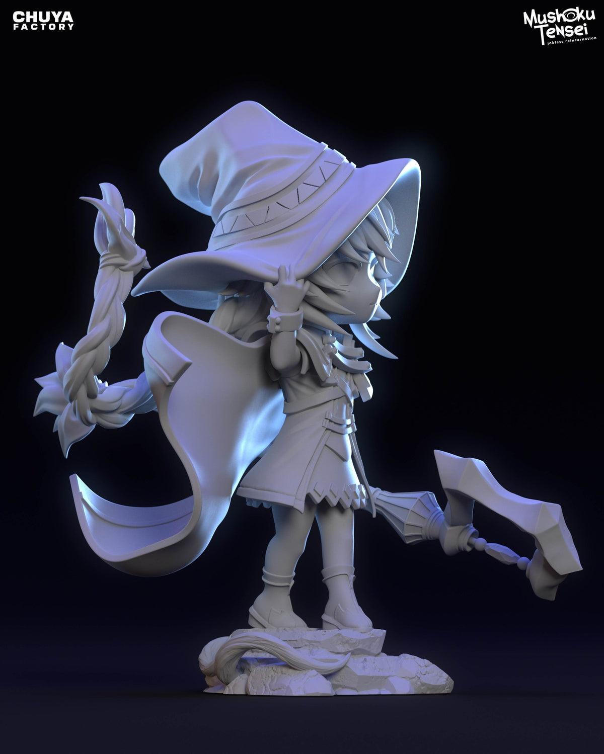 Chibi Roxy Migurdia resin figure