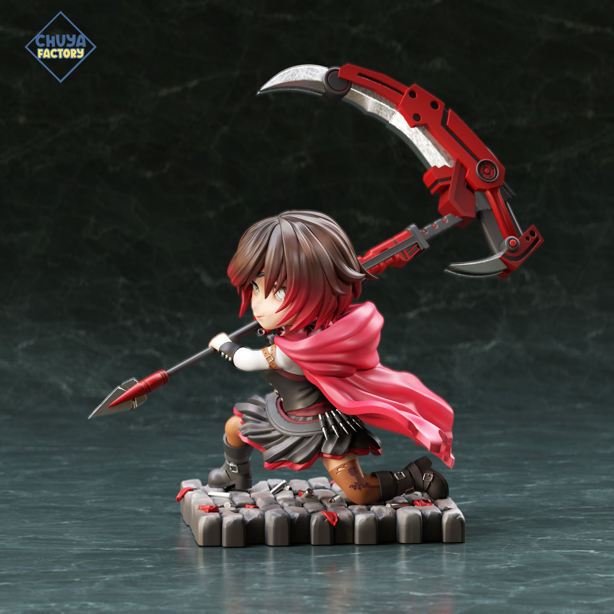 Chibi Ruby Rose resin figure