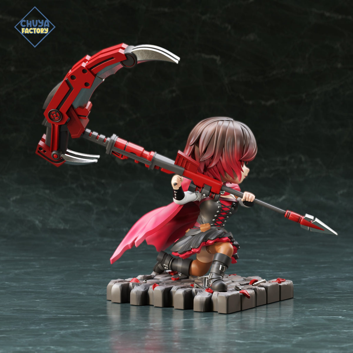 Chibi Ruby Rose resin figure