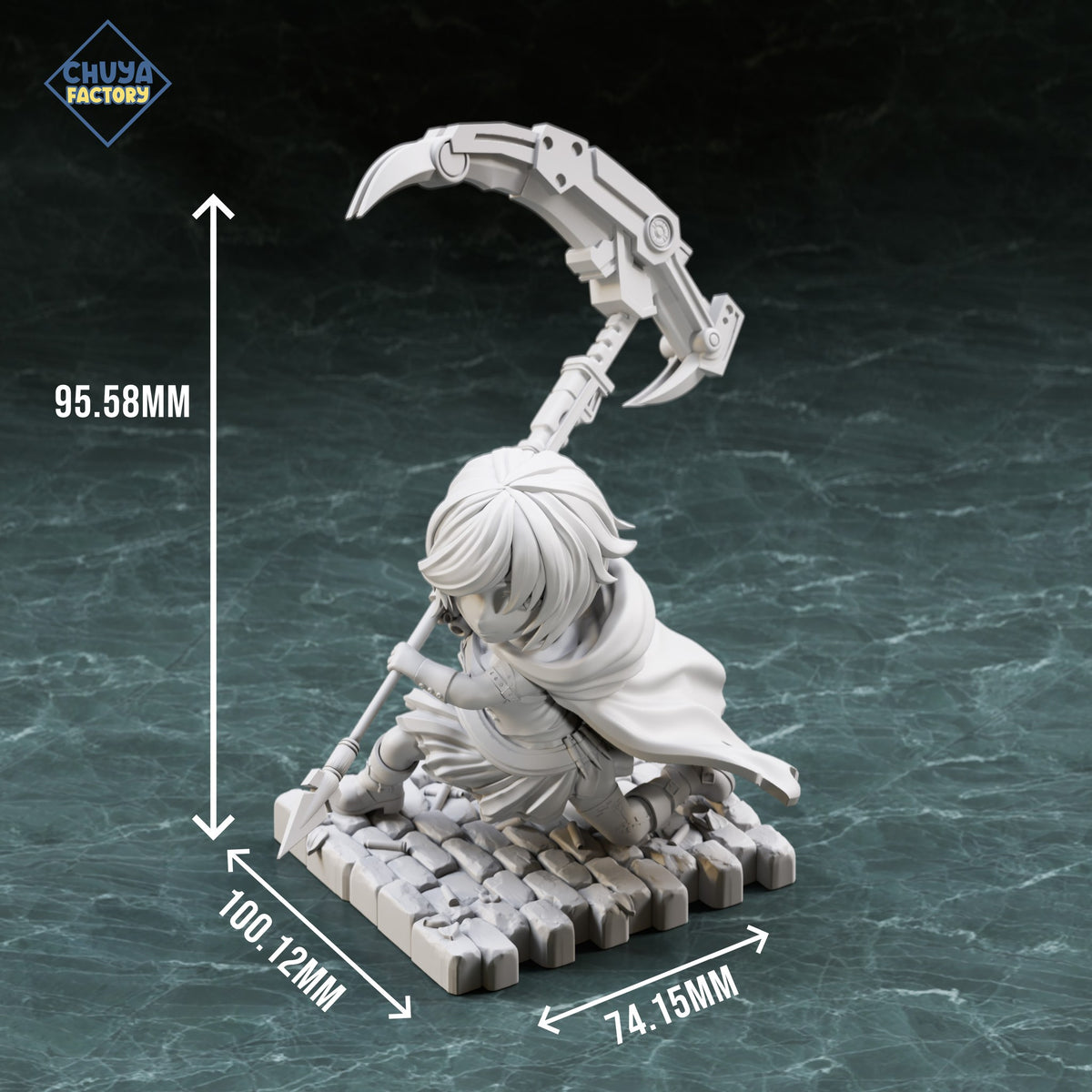 Chibi Ruby Rose resin figure