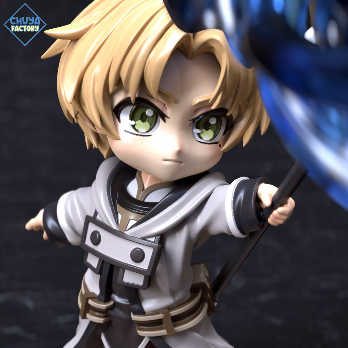 Chibi Rudeus Greyrat resin figure