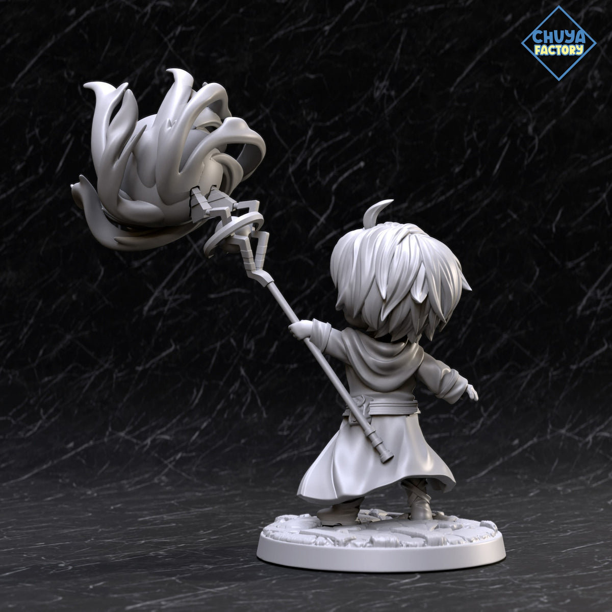 Chibi Rudeus Greyrat resin figure
