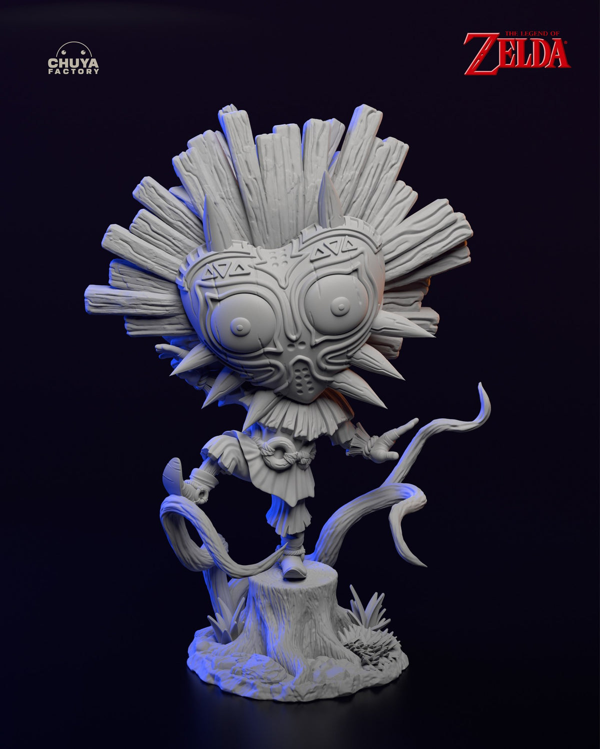 Chibi Skull Kid resin figure