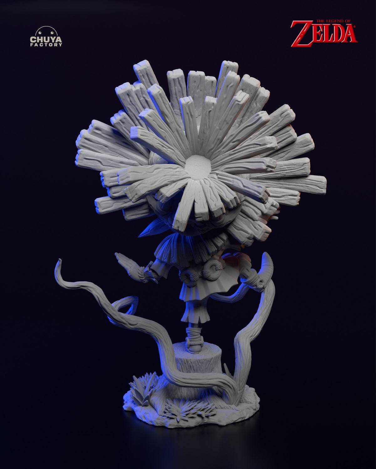 Chibi Skull Kid resin figure