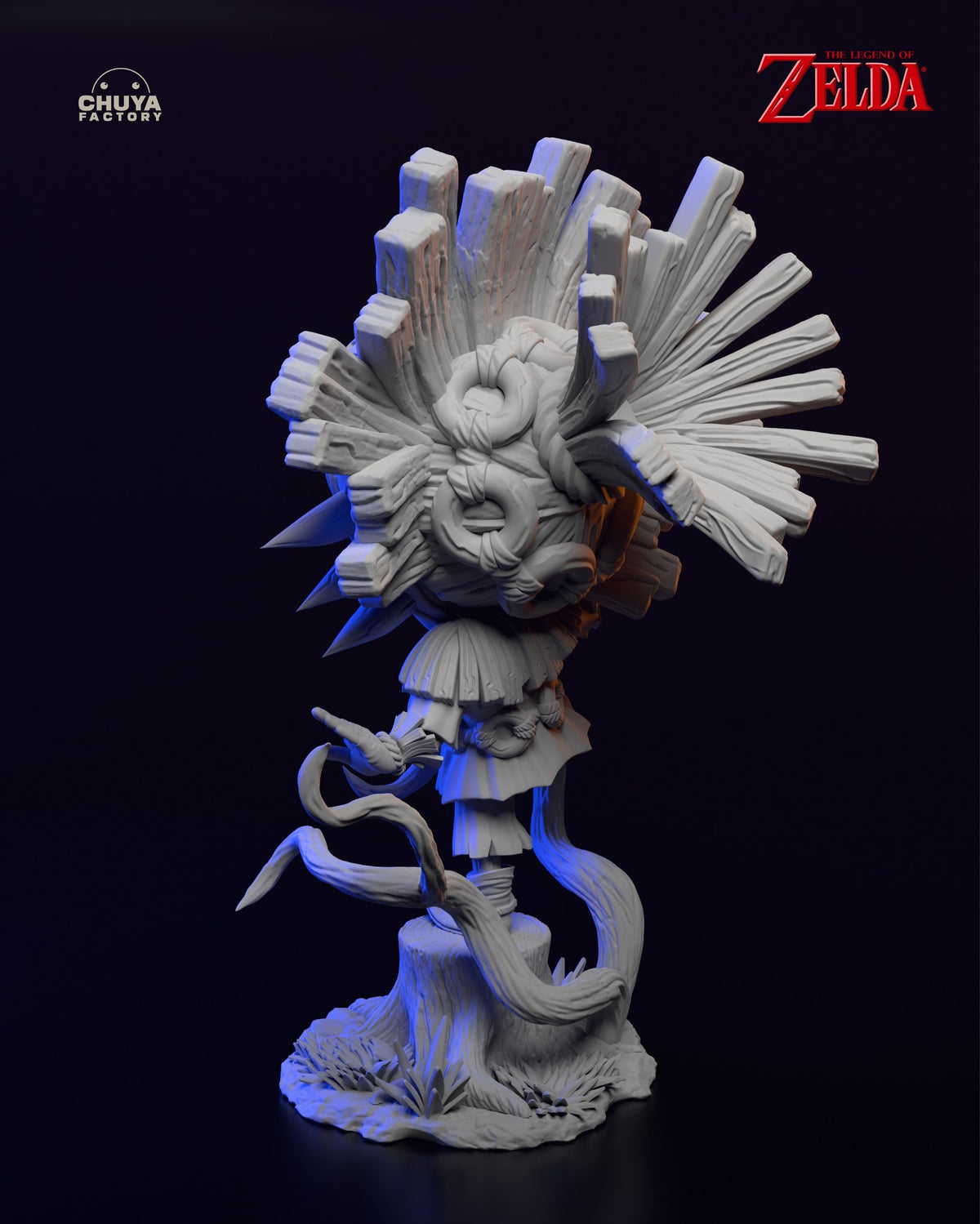 Chibi Skull Kid resin figure
